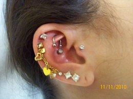 Custom Ear Piercing